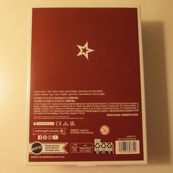 NEW American Girl Addy's School Outfit - Picture 7 of 7